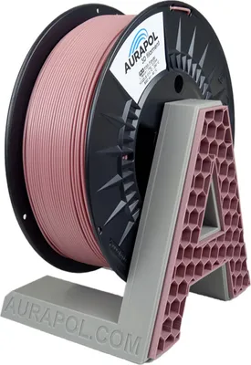 Produktbild von AURAPOL PLA 3D Filament Rosa Pulver 1 kg 1,75 mm