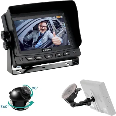 Produktbild von 5" PKW-Set PILOT HD | 720P HD Kamera kabelgebunden RVS-24593