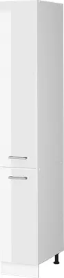 Produktbild von Vicco Apothekerschrank R-Line, 30 cm, Weiß Hochglanz/Weiß