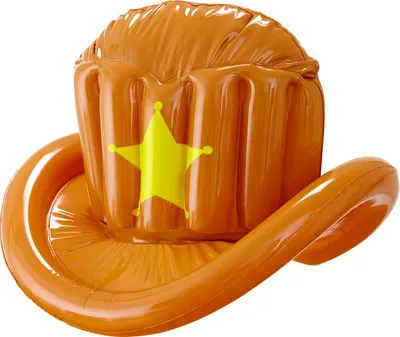 Produktbild von Widmann aufblasbarer Cowboyhut, ca. 30 cm Durchmesser, für Fasching & Karneval