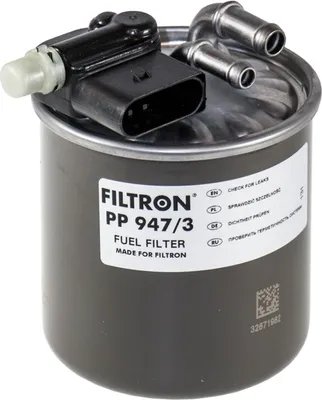 Produktbild von Kraftstofffilter FILTRON PP 947/3 passend für MERCEDES-BENZ B-Klasse (W246, W242) Leitungsfilter