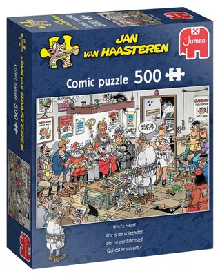 Produktbild von Jan van Haasteren - Wer Ist Der Nächste? (500 Teile), 500 Stück(e), Humor, 12 Jahr(e)