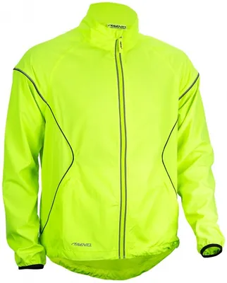 Immagine prodotto di Giacca da corsa Avento unisex gialla taglia S