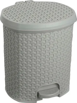 Image de keeeper 1030313000000 keeeper poubelle à pédale "tjark", 11,5 litres, gris nordique