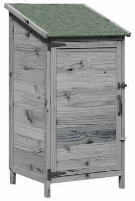 Immagine prodotto di Capanno da Giardino Grigio 59 x 56 x 113,5 cm