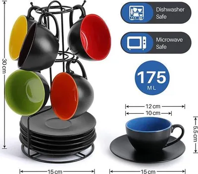 Obrázek produktu pro Sada 6 šálků na espresso