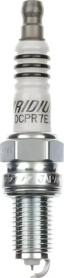 Zdjęcie produktu dla Zestaw świec zapłonowych NGK 2x DCPR7EIX Irydowa świeca zapłonowa z tłumieniem, długość 19,0 mm gwint Ø 12,0 mm sześciokąt 16,0 mm, odstęp między elektrodami 0,85 mm, wartość cieplna 7, 6046