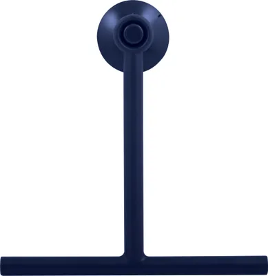 Produktbild von spirella Bad- und Duschabzieher Badezimmerwischer Bad- und Duschwischer mit Saugnapf Wandaufhänger - Kunststoff - 22x23cm - Blau