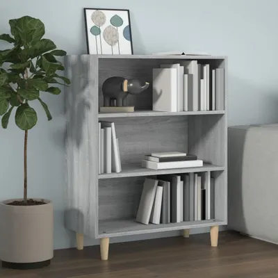 Produktbild von vidaXL Sideboard Grau Sonoma 69,5x32,5x90 cm Holzwerkstoff