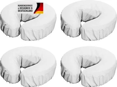 Produktbild von Kopfpolsterbezug aus Microfaser 4er Set Weiß