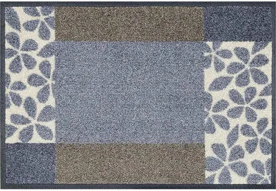 Produktbild von wash+dry Schmutzfangmatte Florita grey - 50 x 75 cm
