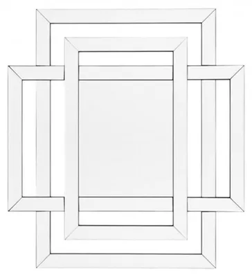 Image de Casa Padrino Miroir mural de luxe 100 x H 110 cm - Miroir d'hôtel de luxe