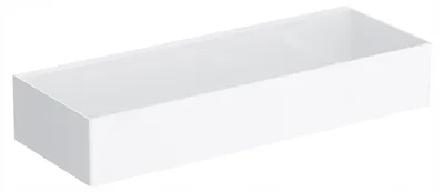 Produktbild von Omnires UNI Duschkorb weiß matt Edelstahl 30 cm