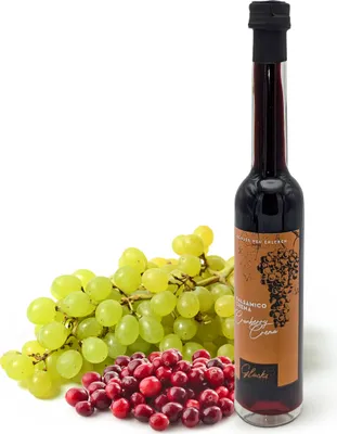 Produktbild von Glücks Momente - Cranberry Crema - 100ml Balsamico Crema Frucht Essigzubereitung mit 3% Säure, für Dressings, Marinaden & Desserts - Balsamico Essig aus Deutschland, Feinkost Geschenkidee