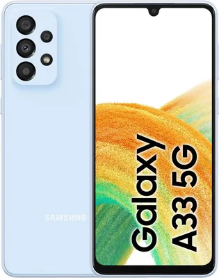 Produktbild von Samsung Galaxy A33 5G SM-A336B, 16,3 cm (6.4"), 6 GB, 128 GB, 48 MP, Android 12, Blau