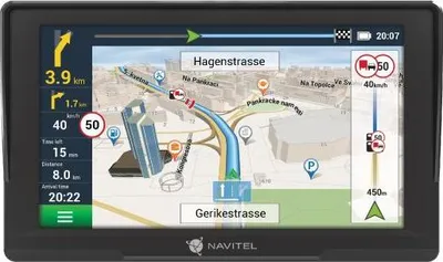 Zdjęcie produktu dla Navitel E777 Truck, Wewnętrzny, Albania, Andora, Austria, Belgia, Bośnia i Hercegowina, Bułgaria, Chorwacja, Cypr, Czechy,..., 17,8 cm (7"), 800 x 480 px, Flash, MicroSDHC