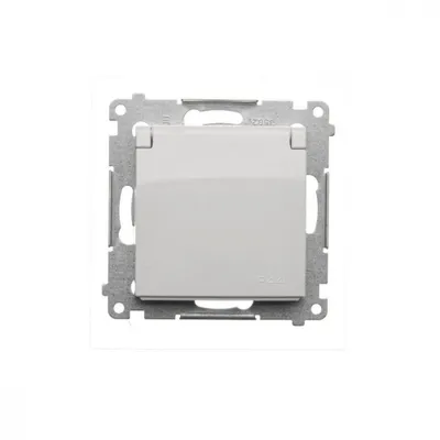 Obrázok produktu pre Kontakt-Simon DGZ1BZ.01/11, Biela, Plast, IP44, 250 V, 84 mm, 45 mm