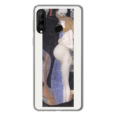 Produktbild von MuchoWow® Handyhülle Schutzhülle Hülle für Huawei P30 Lite Hoffnung I - Gustav Klimt Silikon Softcase Handy Hülle - Handyhülle