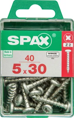 Produktbild von Spax Universalschrauben 5.0 x 30 mm TX 20 - 40 Stk.