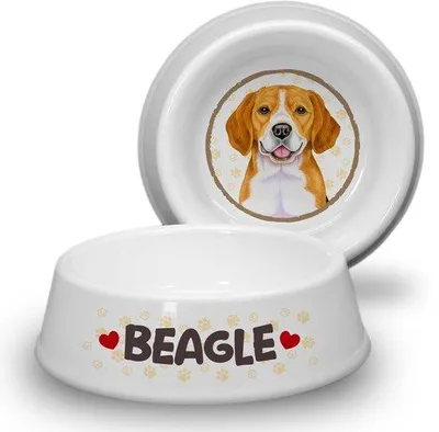 Image de Gamelle pour chien (eau et nourriture) Ø 21 cm. Gamelle pratique, robuste et résistante.