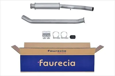 Produktbild von HELLA 8LC 366 023-411 Mittelschalldämpfer Schalldämpfer für CITROËN Berlingo / Berlingo First (MF, GJK, GFK) passend für PEUGEOT PARTNER Combispace
