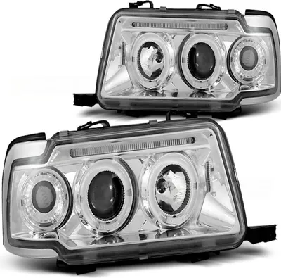 Produktbild von Scheinwerfer Angel Eyes passend für Audi 80 B4 Bj. 91-96 Chrom