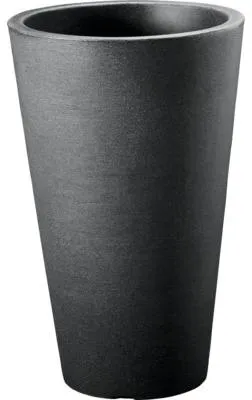 Produktbild von Blumensäule Capri rund Kunststoff 35 x 35 x 55 cm anthrazit