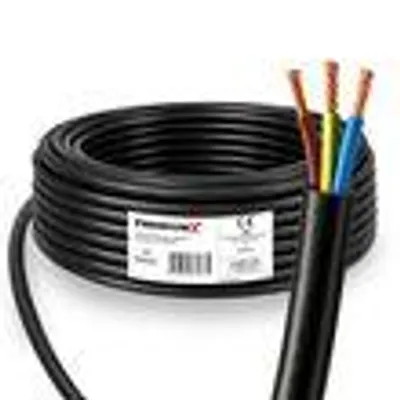 Produktbild von PremiumX Schlauchleitung H05VV-F 3x2,5 mm² 25 Meter flexible Anschlussleitung PVC