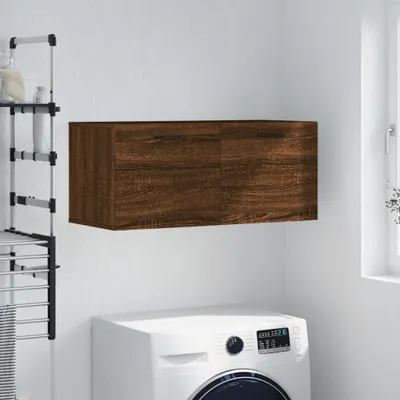 Zdjęcie produktu dla vidaXL Szafka ścienna brązowy dąb 80x36,5x35 cm materiał drewnopochodny