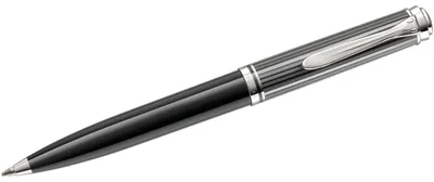 Produktbild von Pelikan Souverän® 605, Clip, Kugelschreiber mit Druckeinzugsmechanik, Nachfüllbar, Schwarz, 1 Stück(e)