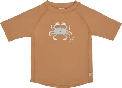 Produktbild von Lässig Schwimmshirt Badeshirt Kurzarm  Splash & Fun Crabs caramel, 07-12 Monate Gr. 74/80