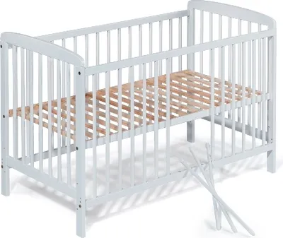 Produktbild von Babybett "JULIA" 120x60 weiss