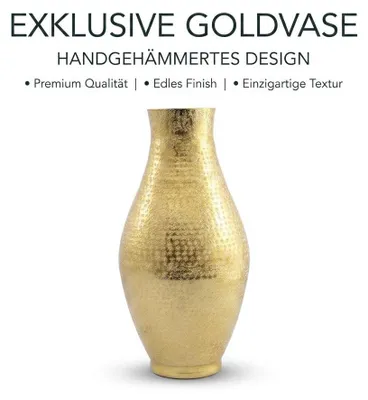 Aluminium-Vase
