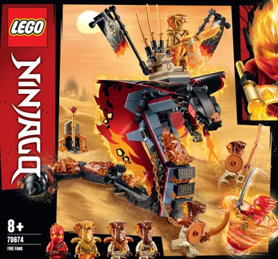Produktbild von LEGO® NINJAGO Feuerschlange, 70674