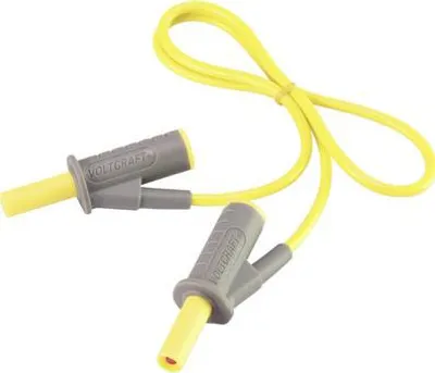 Produktbild von VOLTCRAFT Hochflexible Sicherheits-Messleitung [Lamellenstecker 4 mm