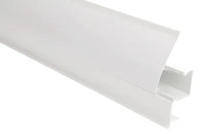 Produktbild von PVC Sockelleisten Sparpakete Fußbodenleisten 23x65mm Modern Kabelkanal