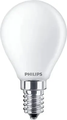 Obrázek produktu pro Philips Matná filamentová žárovka ve tvaru svíčky 25 W, P45 E14, 2,2 W, 25 W, E14, 250 lm, 15000 h, Teplá bílá