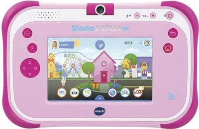 Immagine prodotto di Tablet per bambini VTech Storio Max 2.0, 5 pollici, rosa, tablet didattico per bambini dai 3 agli 11 anni