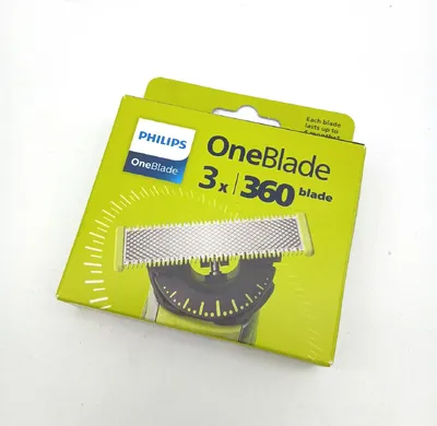 Produktbild von Philips Norelco OneBlade OneBlade QP430/60 Ersatzklinge 360, Scherkopf, 3 Kopf/Köpfe, Philips, Philips OneBlade