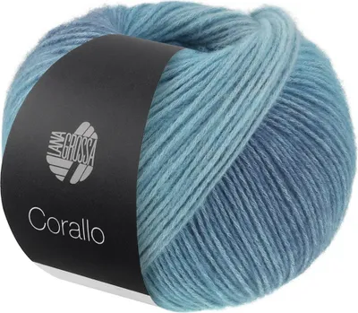 Produktbild von Lana Grossa - Corallo 0007 helltürkis türkis jeans