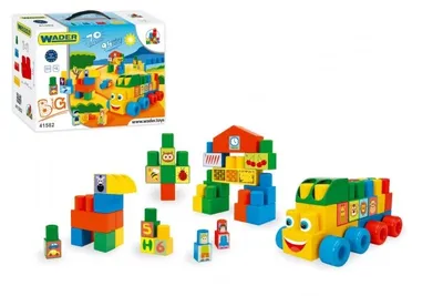 Produktbild von Klocki Middle Blocks 70 elementów Big w kartonie