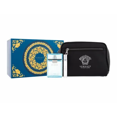 Image de Versace Man Eau Fraiche Eau de Toilette, 100 ml + Eau de Toilette, 10 ml + Pochette cosmétique