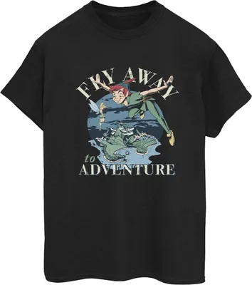 Produktbild von Disney - "Fly Away To Adventure" T-Shirt für Damen BI42478 (S) (Schwarz)