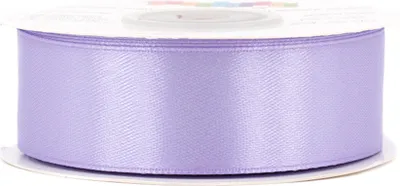 Produktbild von Satinband 25mm x 25m Rolle Flieder
