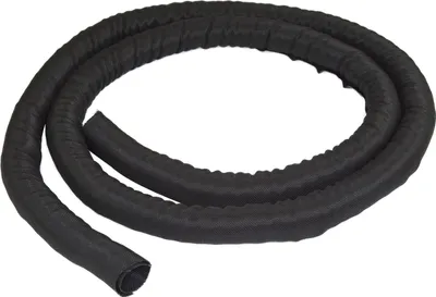 Produktbild von StarTech.com 2m Kabelschlauch - Kabelkanal für Kabelmanagement - 25mm Polyester Kabelkanal - Kabelhüllen-Kit - Schwarz - 2 m