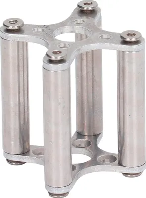 Produktbild von Bürstenloser Motor, Kreuzmontage, Aluminiumlegierung, fester X-Typ-Halter für Ersatz, Silber 4035