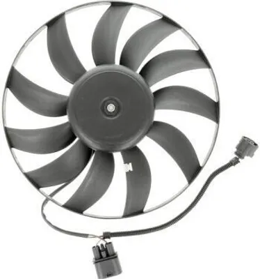 Produktbild von THERMOTEC D8W034TT Lüfter Motorkühlung Kühlerlüfter für VW GOLF VI (5K1) Wasserkühler Ø360mm