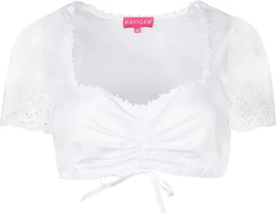 Produktbild von Dirndlbluse Märchenhaft 31160-1 weiß 34