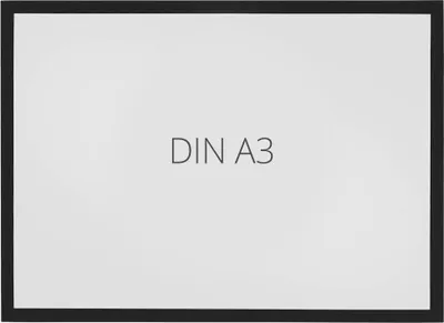 Immagine prodotto di Magnetoplan 1130412 cornice magnetica magnetofix, 5 pezzi neri, A3