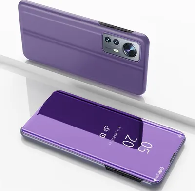 Produktbild von König Design Hülle kompatibel mit Xiaomi 12 / 12X Kunststoff Full Cover Handyhülle - Case Lila-blau
